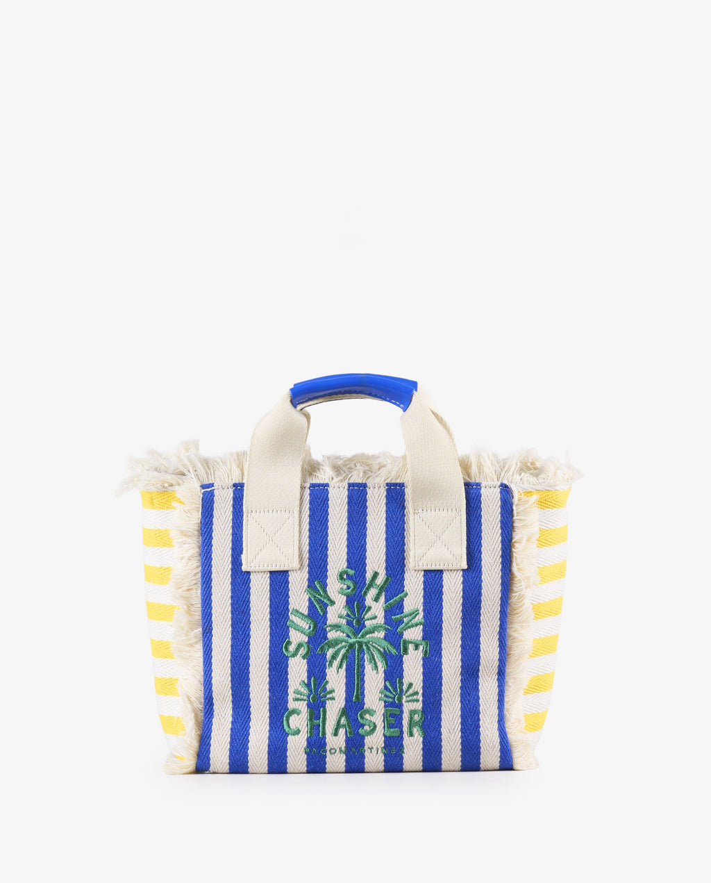 BOLSO RAYAS AZUL