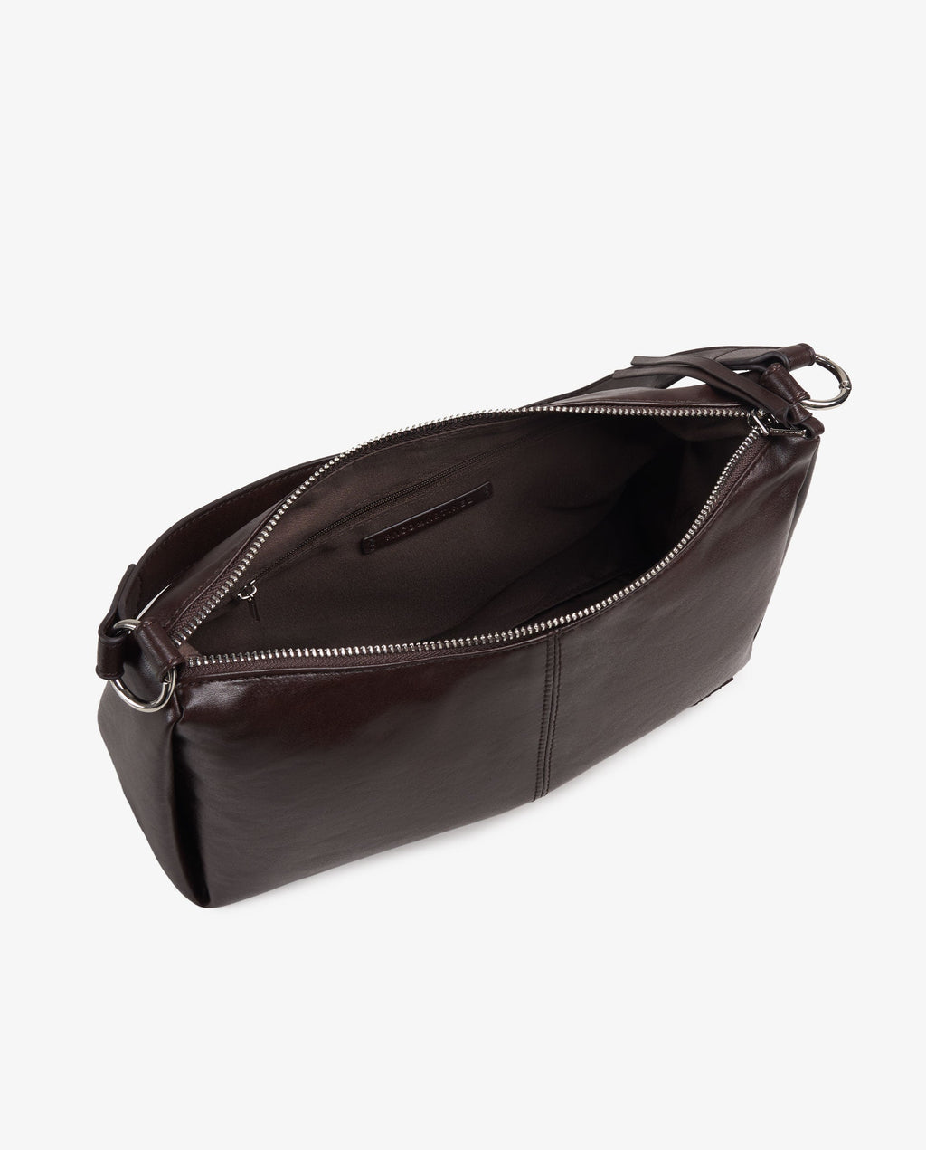 BANDOLERA EFECTO PIEL MARRÓN