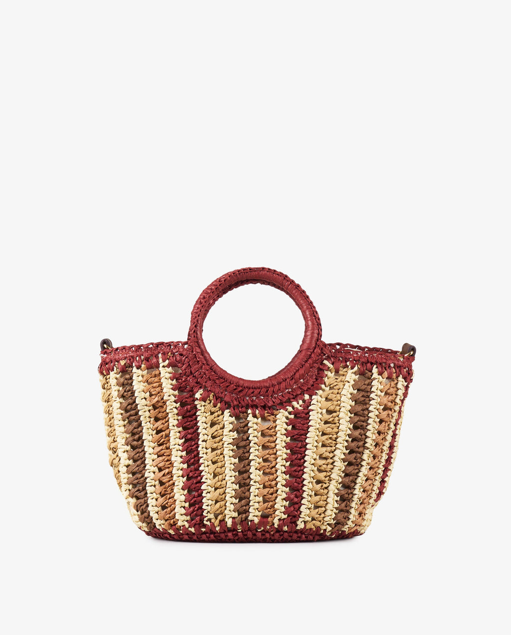 TOTE RAFIA TEJA