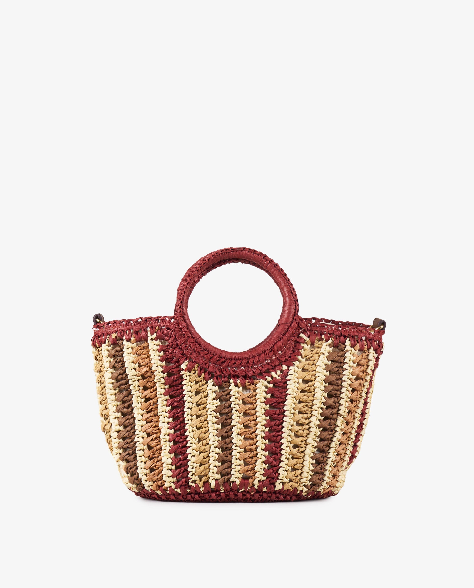 TOTE RAFIA TEJA
