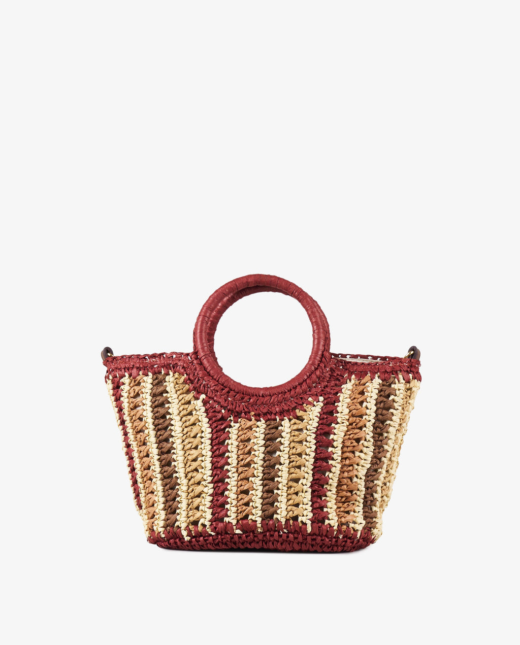 TOTE RAFIA TEJA