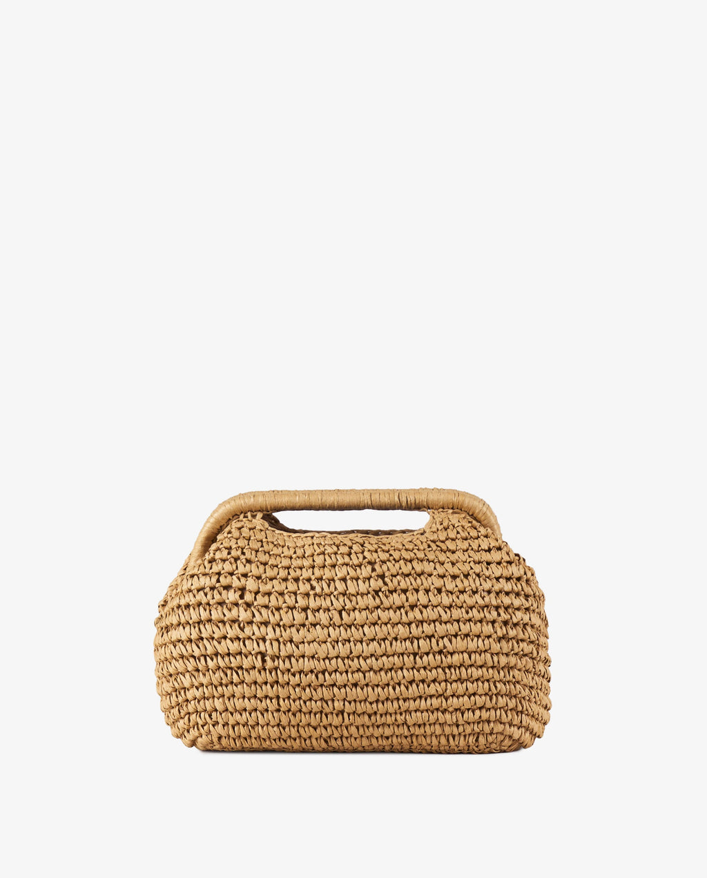 CLUTCH RAFIA NATURAL