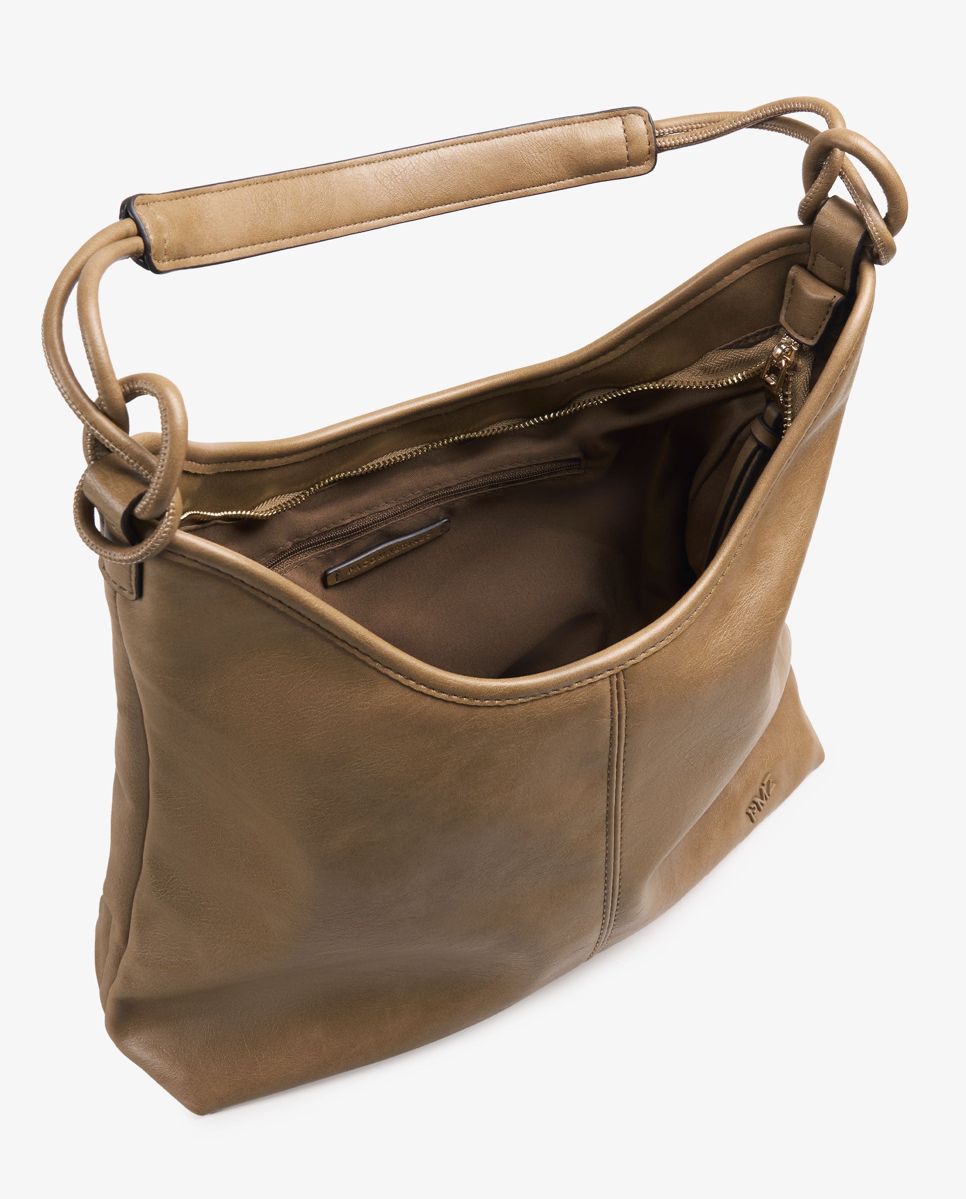 SHOULDER EFECTO PIEL CAMEL