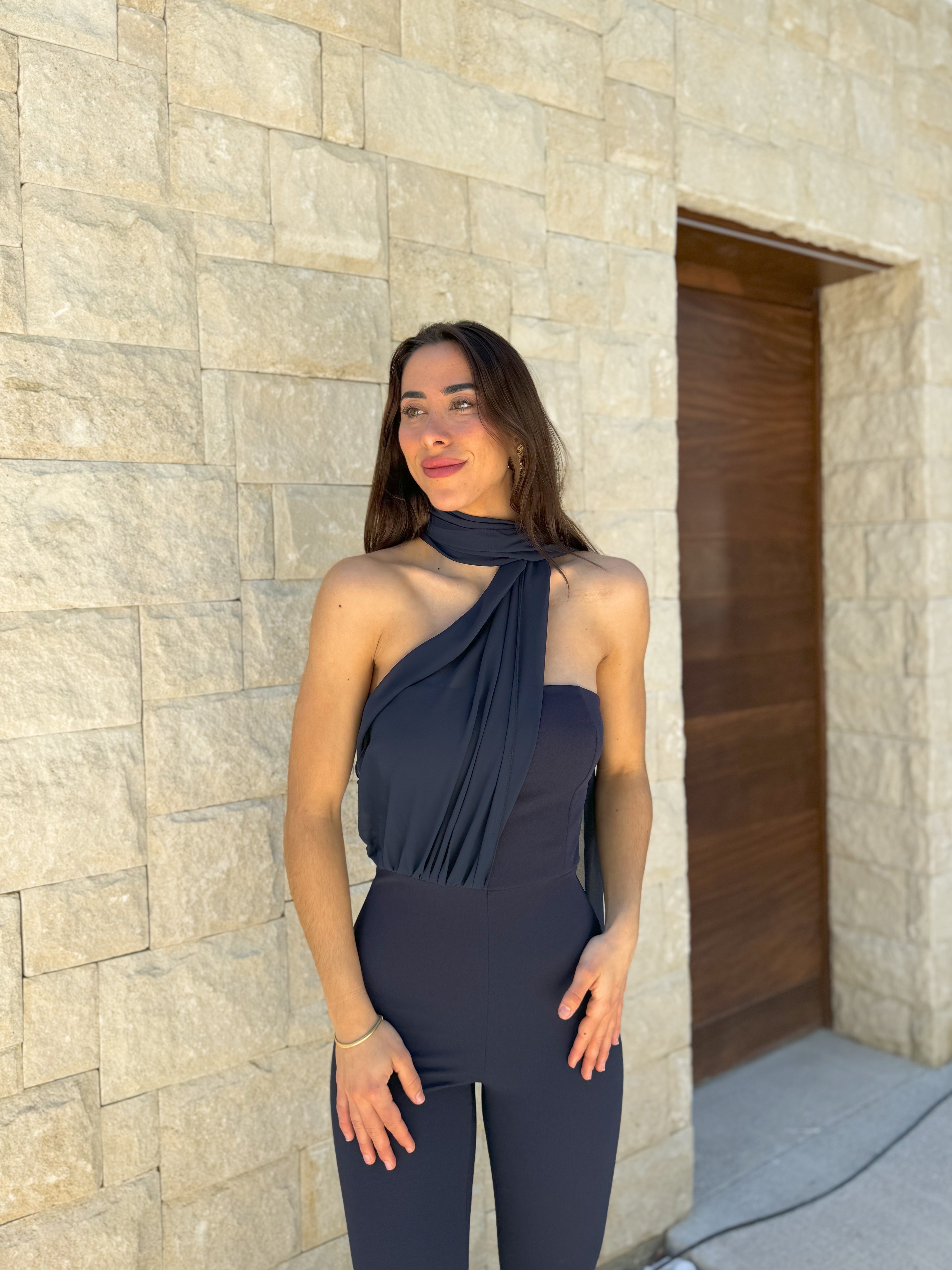 Mono multi tulle marino