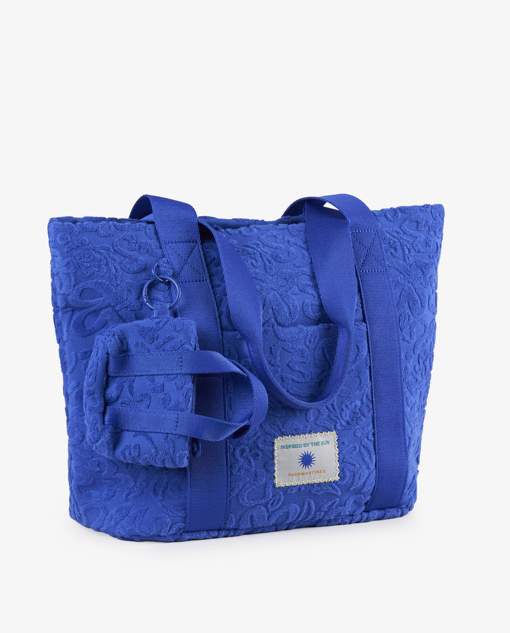 SHOULDER AZUL ESTAMPADO