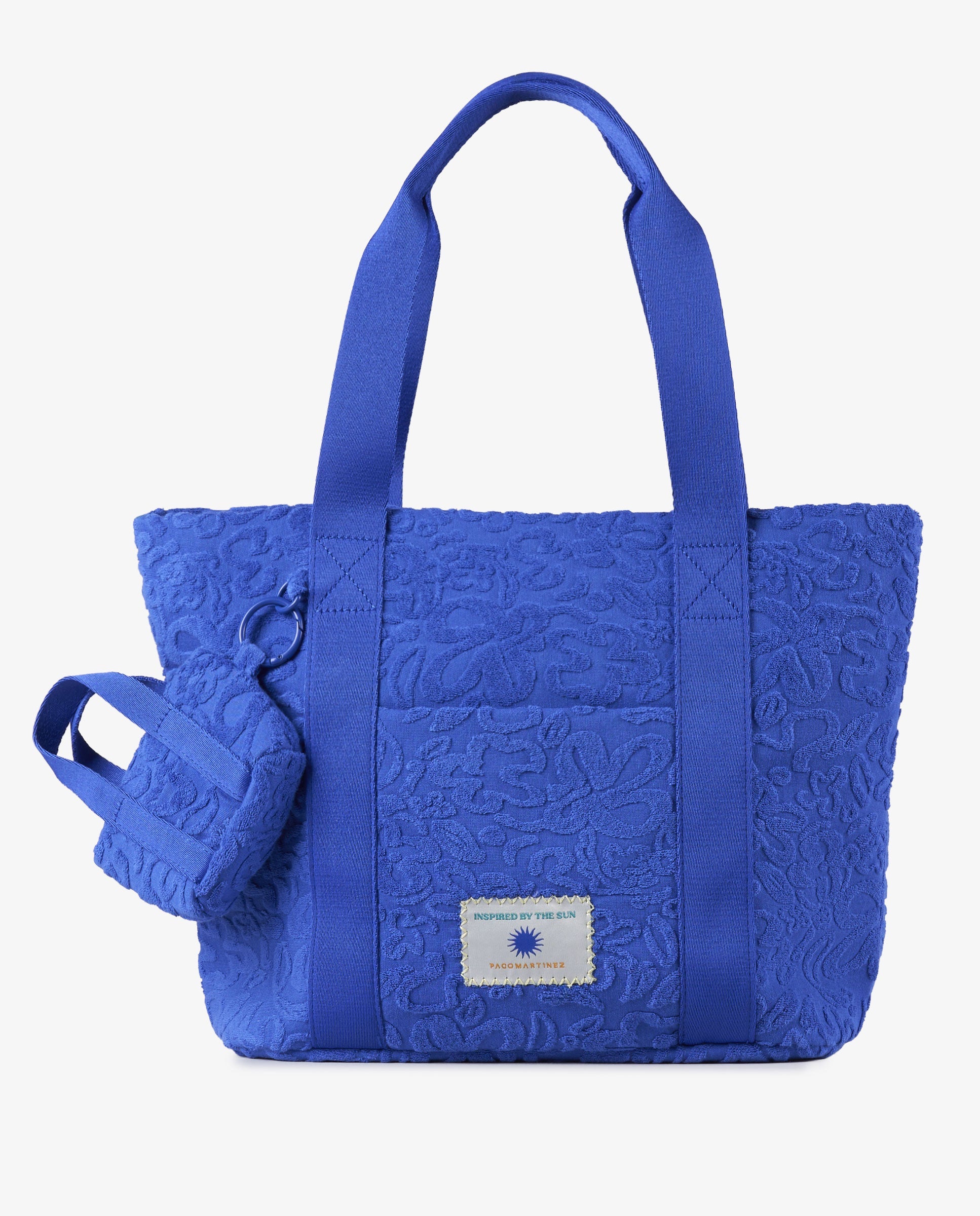 SHOULDER AZUL ESTAMPADO