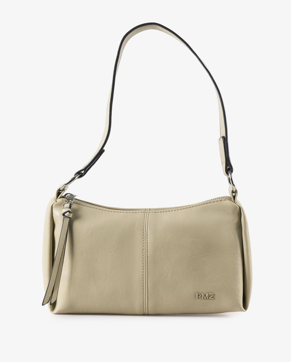 BANDOLERA EFECTO PIEL BEIGE