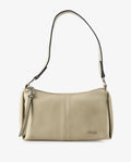 BANDOLERA EFECTO PIEL BEIGE