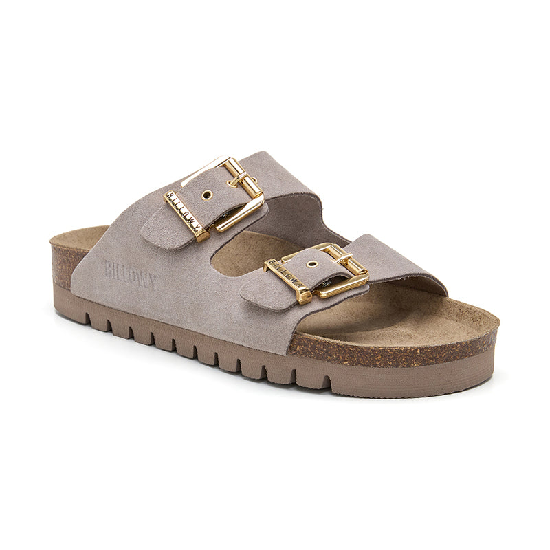 Sandalia Malibú con plataforma para mujer en taupe