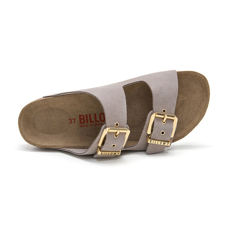 Sandalia Malibú con plataforma para mujer en taupe
