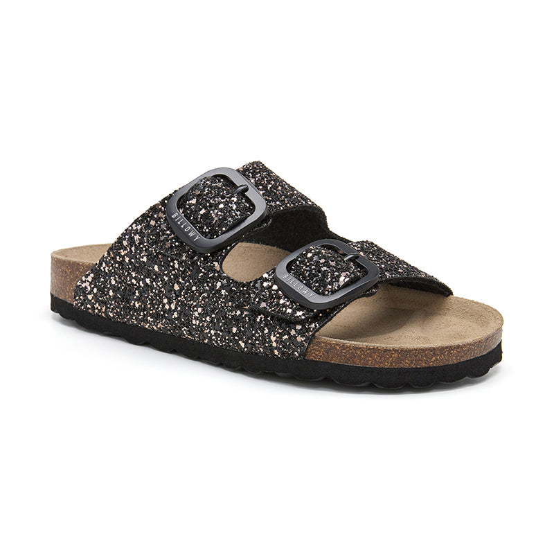 Sandalia Malibú Cobre Negro para Mujer - Estilo y Comodidad