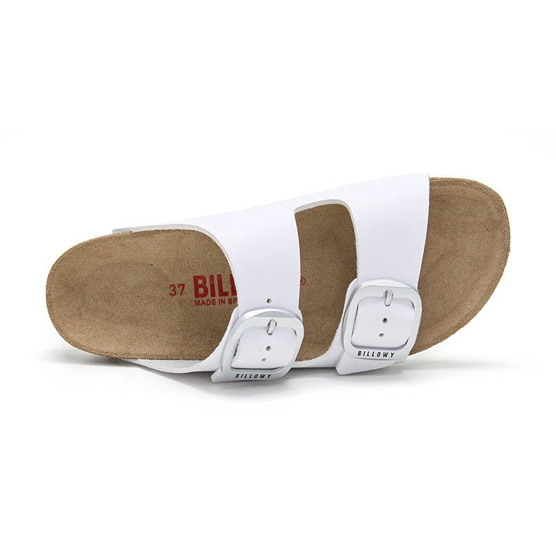Sandalia Malibú Blanca para Mujer - Estilo y Comodidad