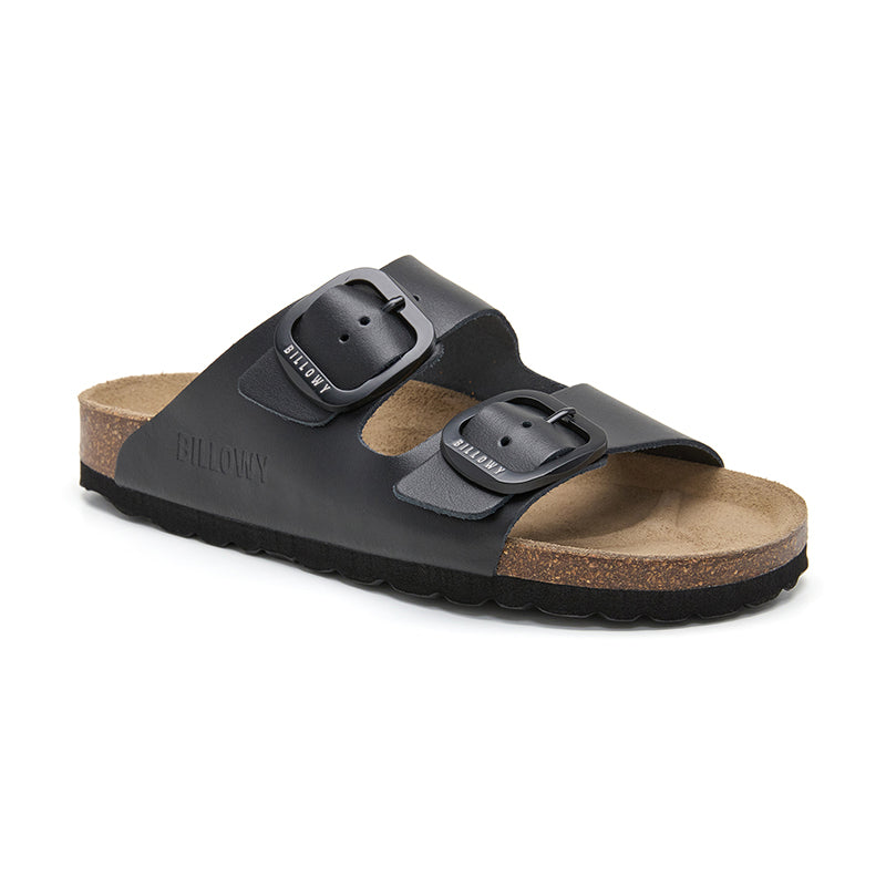Sandalia Malibú Natural Azabache para Mujer - Elegancia y Comodidad