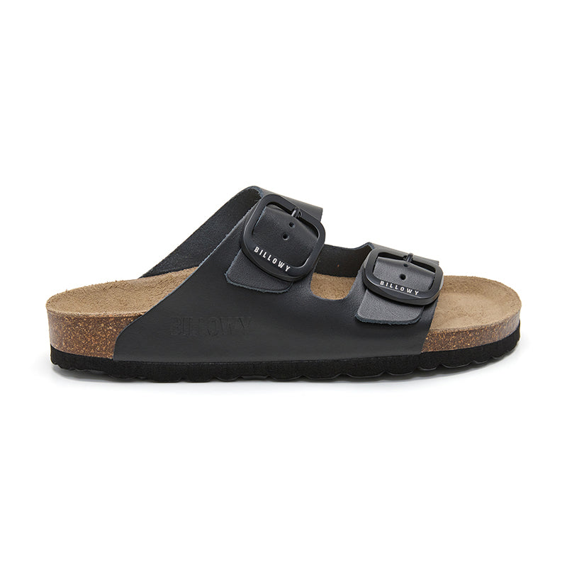 Sandalia Malibú Natural Azabache para Mujer - Elegancia y Comodidad