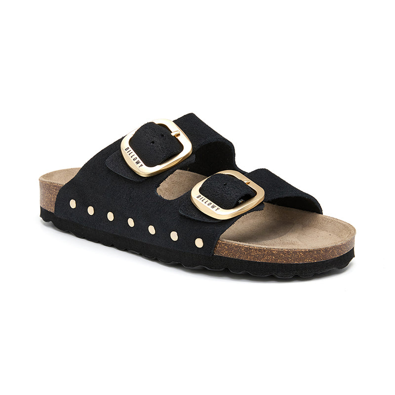 Sandalia Malibú Icon para Mujer - Negro, Estilo Moderno y Comodidad
