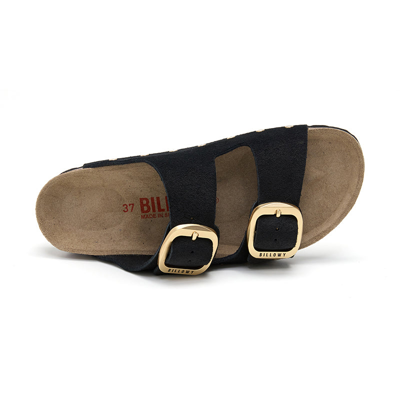 Sandalia Malibú Icon para Mujer - Negro, Estilo Moderno y Comodidad