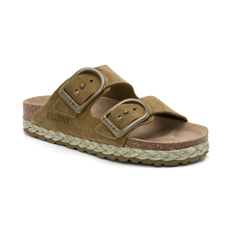 Sandalia Venice para mujer en caqui - Estilo caza
