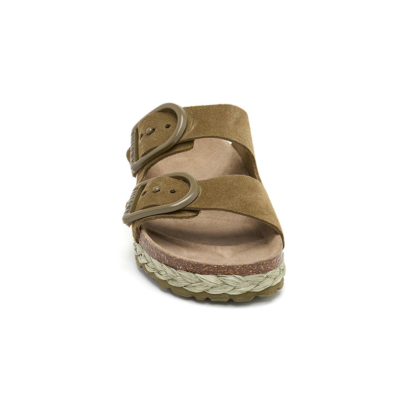 Sandalia Venice para mujer en caqui - Estilo caza