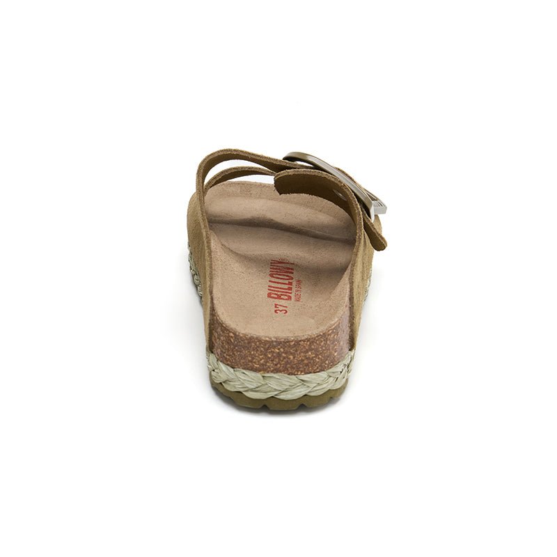 Sandalia Venice para mujer en caqui - Estilo caza