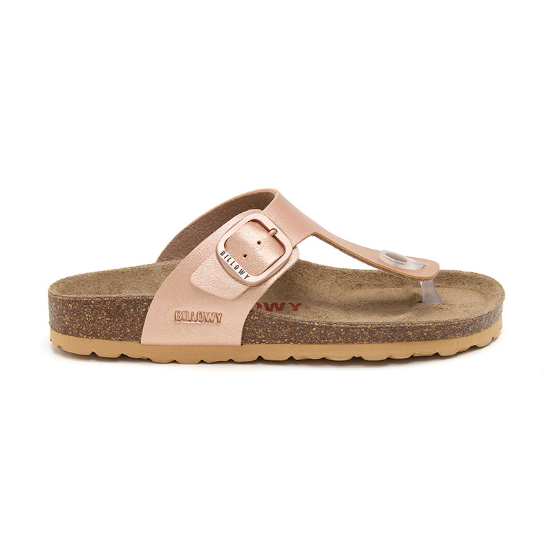 Sandalia Dakota Latón Salmón para Mujer - Estilo y Comodidad