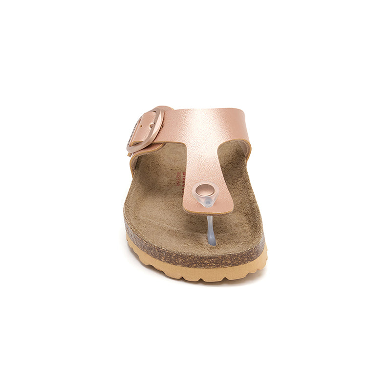Sandalia Dakota Latón Salmón para Mujer - Estilo y Comodidad