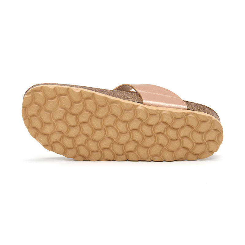 Sandalia Dakota Latón Salmón para Mujer - Estilo y Comodidad
