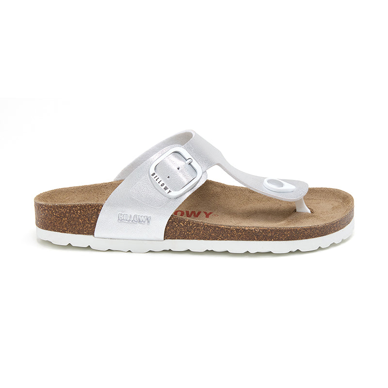 Sandalia Dakota Plateada para Mujer - Estilo y Confort