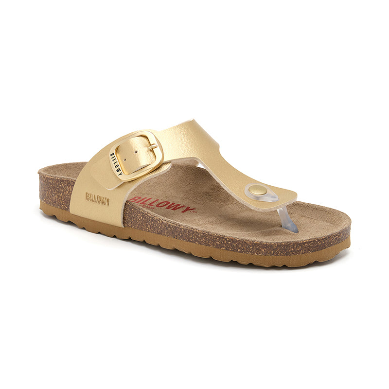 Sandalia Dakota Oro para Mujer - Elegancia en Cada Paso