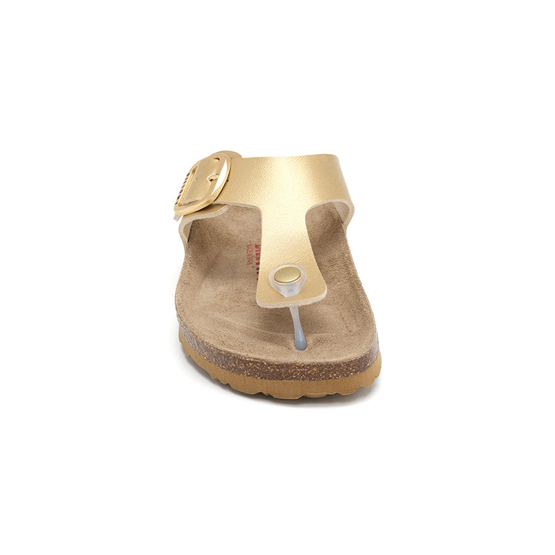 Sandalia Dakota Oro para Mujer - Elegancia en Cada Paso