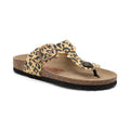 Sandalia Dakota Leopardo Marrón para Mujer