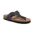 Dakota Sandalia para Mujer en Cobre y Negro