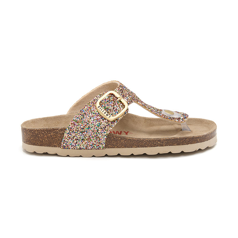 Sandalia Dakota Dorada para Mujer - Estilo y Brillo