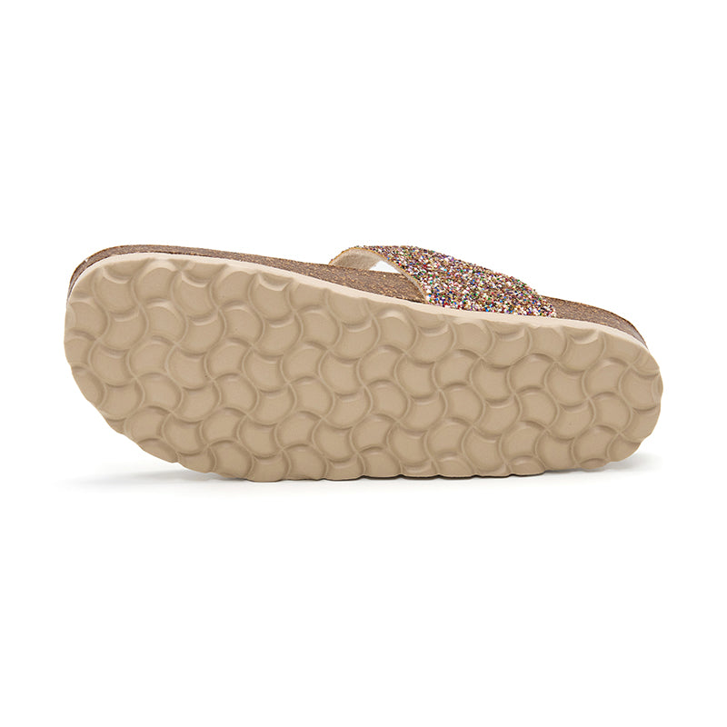 Sandalia Dakota Dorada para Mujer - Estilo y Brillo