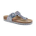 Sandalia Dakota Acero Azul para Mujer – Estilo y Comodidad