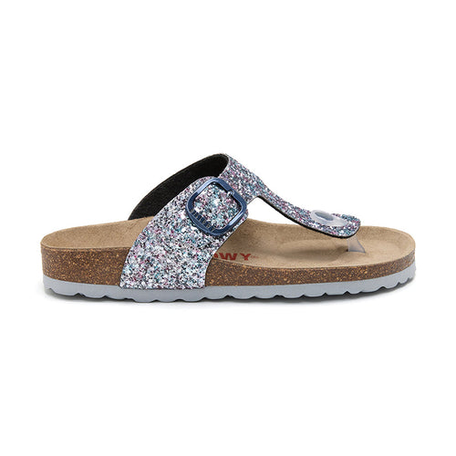 Sandalia Dakota Acero Azul para Mujer – Estilo y Comodidad