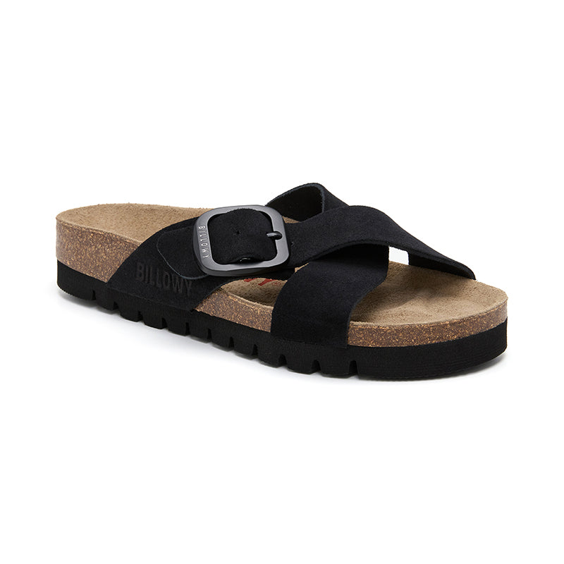 Sandalia Golden Bay negra para mujer - estilo y comodidad
