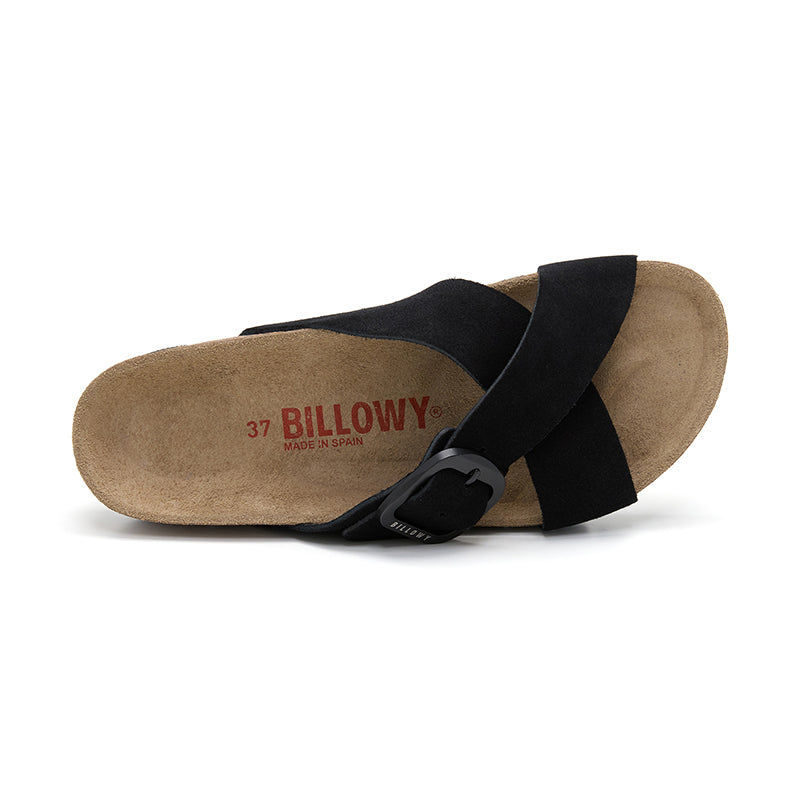 Sandalia Golden Bay negra para mujer - estilo y comodidad