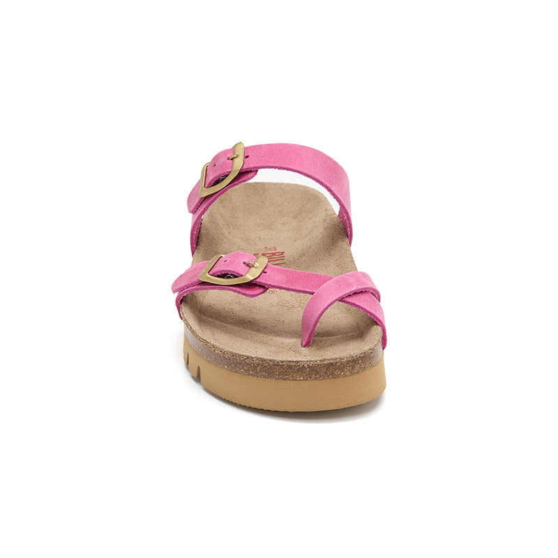 Sandalia Nashville Magenta para Mujer - Estilo Vibrante y Cómoda