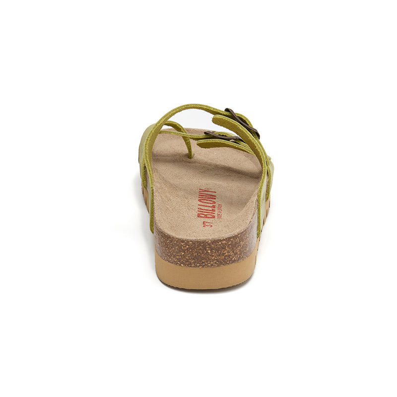 Sandalia Nashville Verde para Mujer – Cómoda y a la Moda