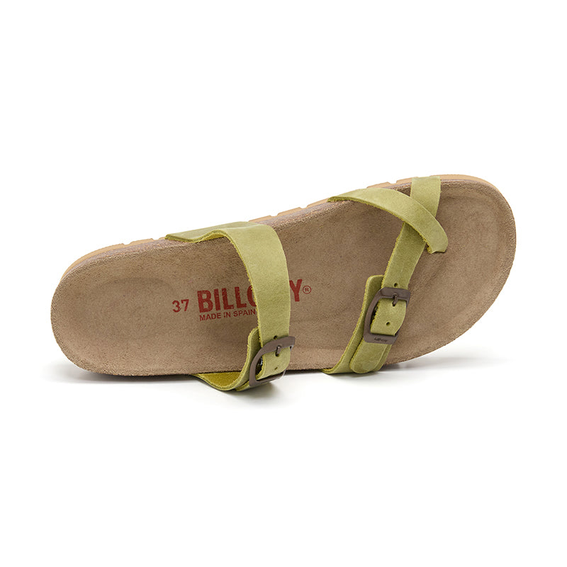 Sandalia Nashville Verde para Mujer – Cómoda y a la Moda