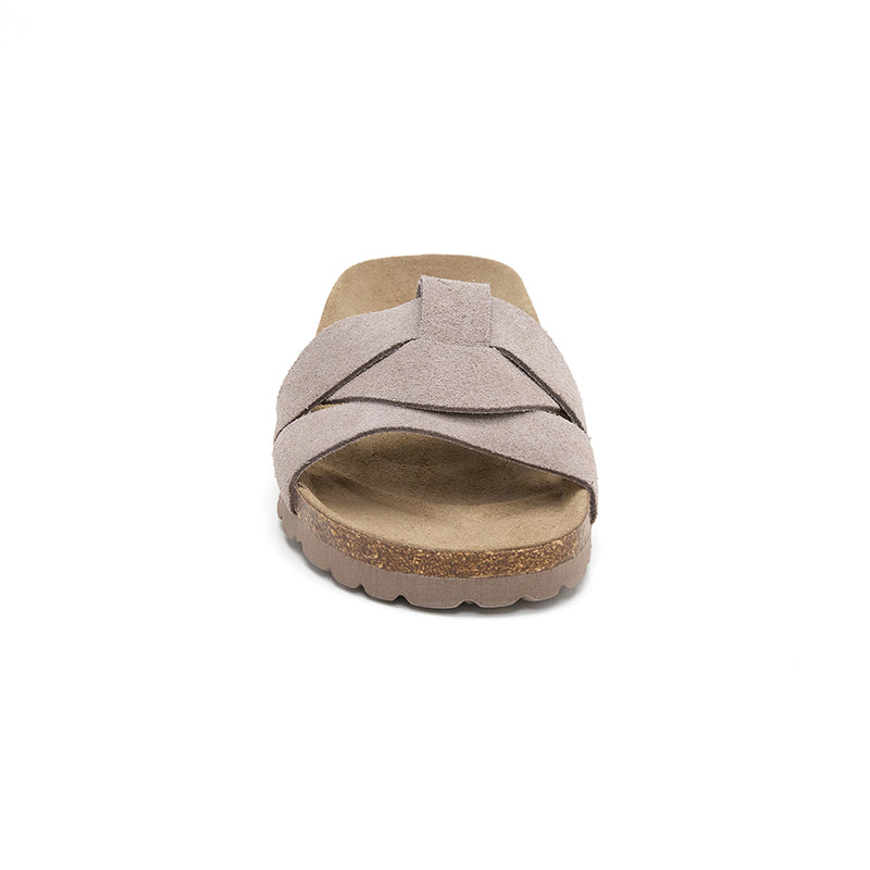 Sandalia Monterey para Mujer - Taupe y Marrón, Estilo y Comodidad