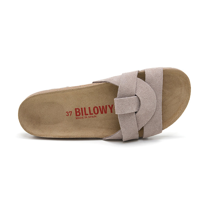 Sandalia Monterey para Mujer - Taupe y Marrón, Estilo y Comodidad