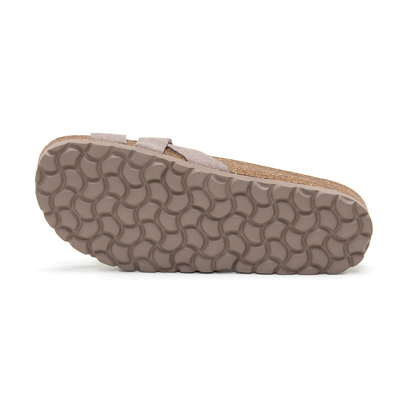 Sandalia Monterey para Mujer - Taupe y Marrón, Estilo y Comodidad