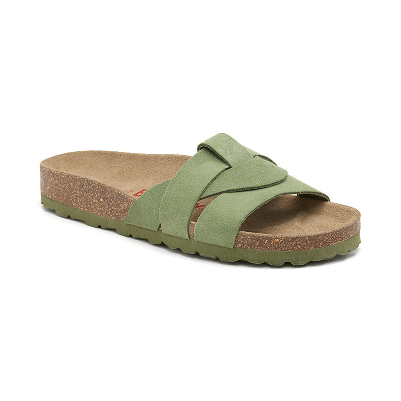 Sandalia Monterey Bosque Verde para Mujer - Estilo y Comodidad