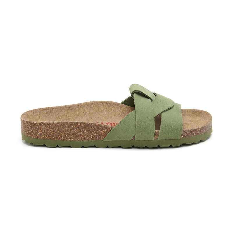 Sandalia Monterey Bosque Verde para Mujer - Estilo y Comodidad