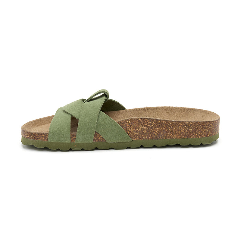 Sandalia Monterey Bosque Verde para Mujer - Estilo y Comodidad