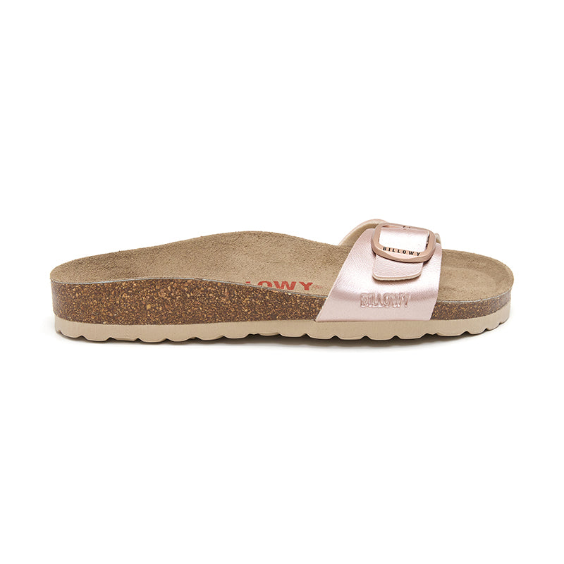 Sandalia Santa Monica para Mujer - Nude Salmón, Estilo y Comodidad