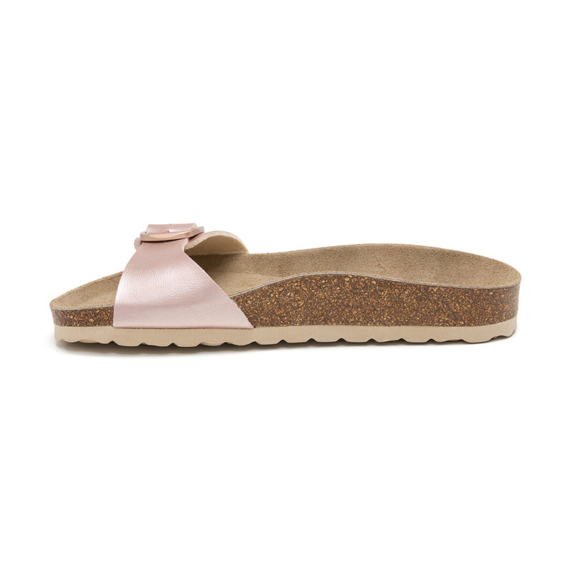 Sandalia Santa Monica para Mujer - Nude Salmón, Estilo y Comodidad