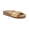 Sandalia Santa Monica Oro Dorado para Mujer - Elegancia y Brillo