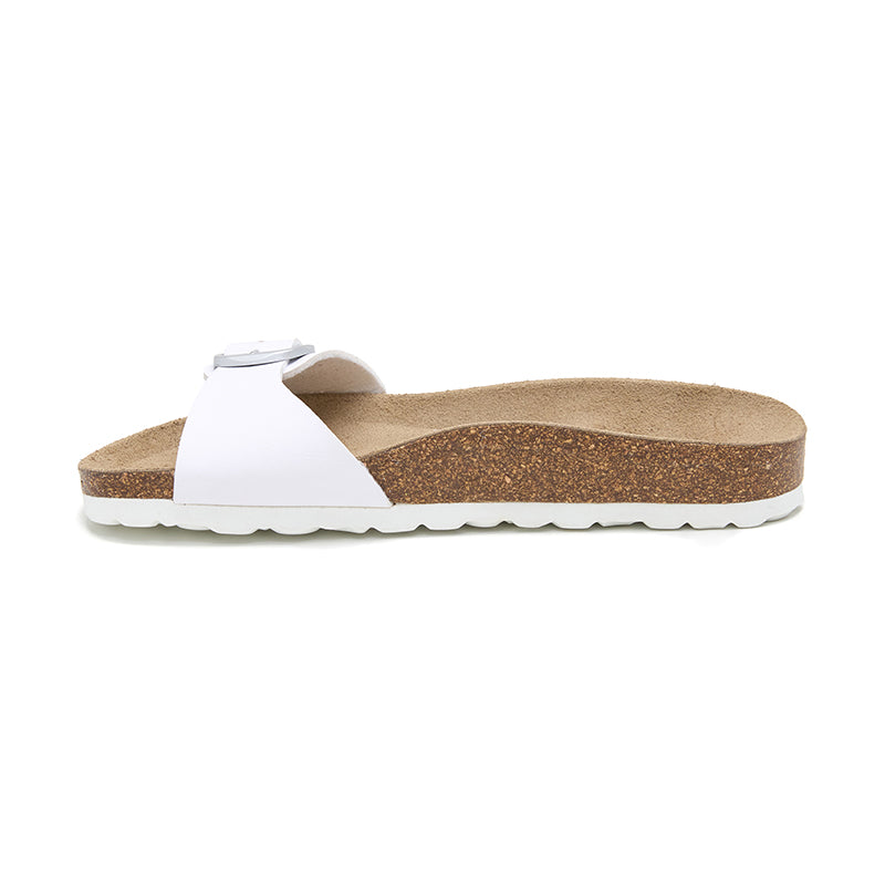 Sandalia Santa Monica Blanca para Mujer - Cómoda y a la Moda